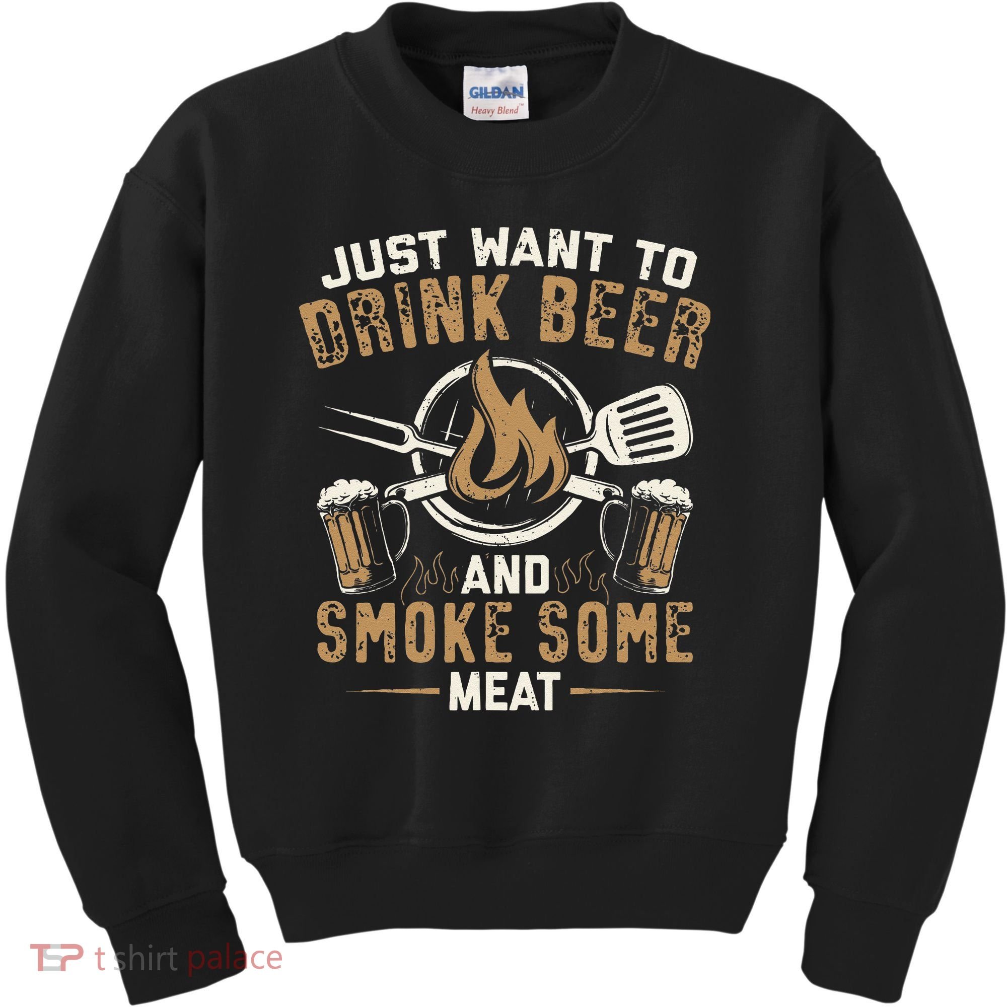 Funny BBQ Grill Chef Grilling Master Barbecue Lover BBQ Kids Sweatshirt