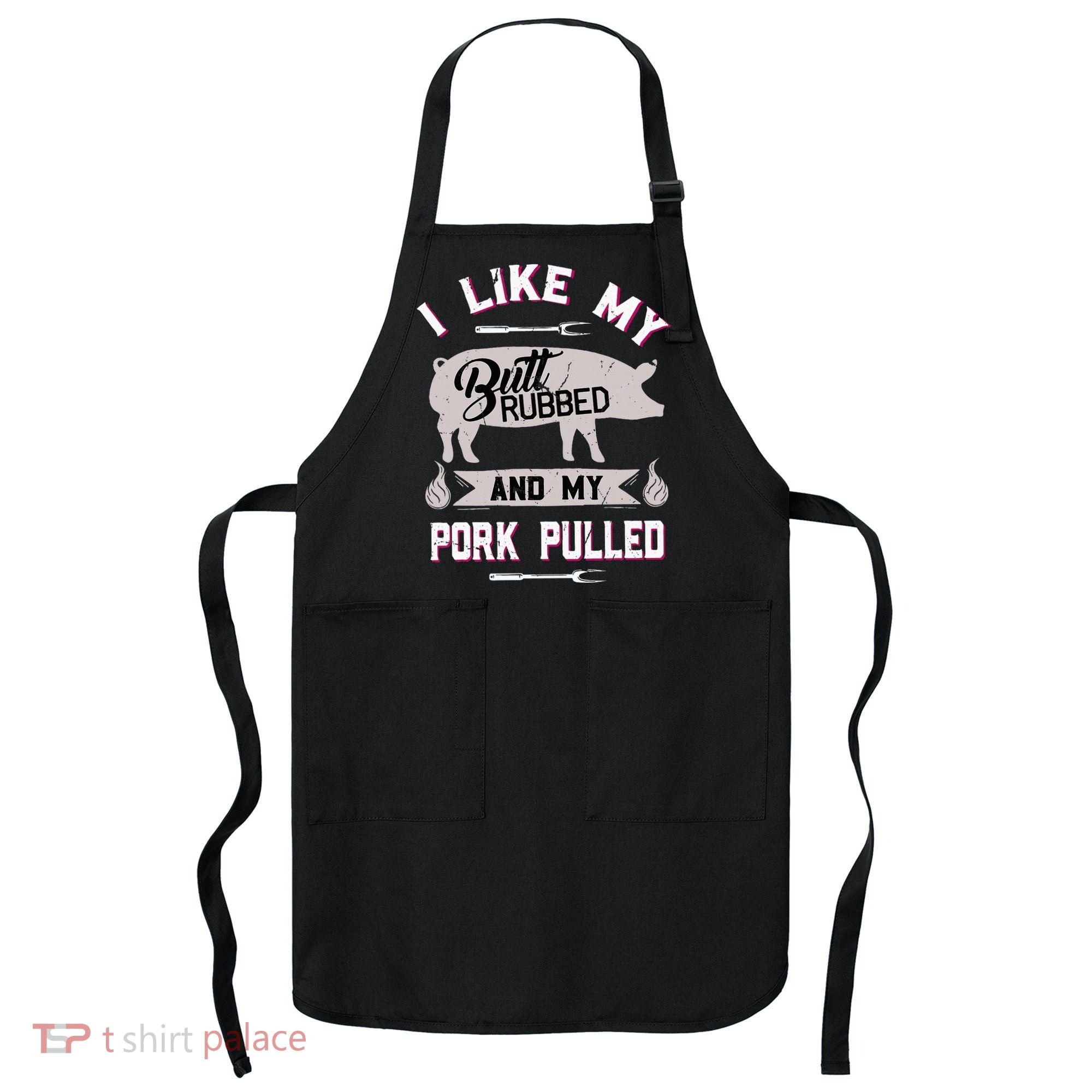 Funny Bbq Grilling Quote Pig Pulled Pork Apron