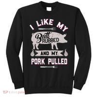 Funny Bbq Grilling Quote Pig Pulled Pork Sweatshirt thumb 0