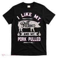 Funny Bbq Grilling Quote Pig Pulled Pork T-Shirt thumb 0
