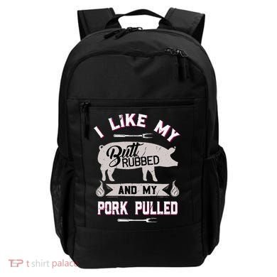 Funny Bbq Grilling Quote Pig Pulled Pork Backpack