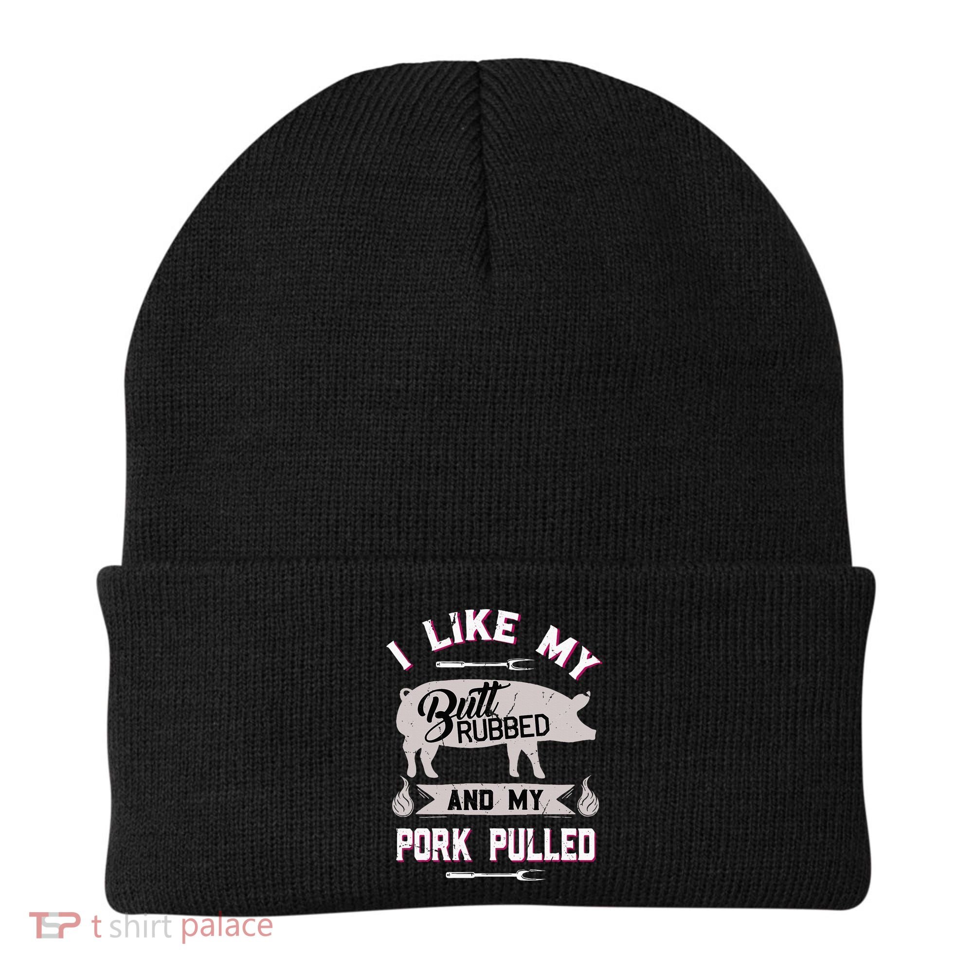 Funny Bbq Grilling Quote Pig Pulled Pork Beanie