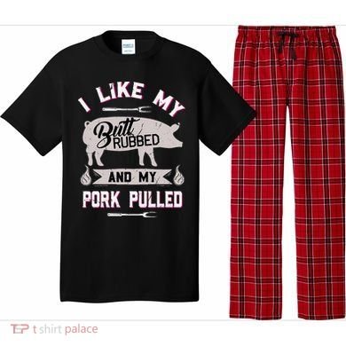 Funny Bbq Grilling Quote Pig Pulled Pork Pajama Set
