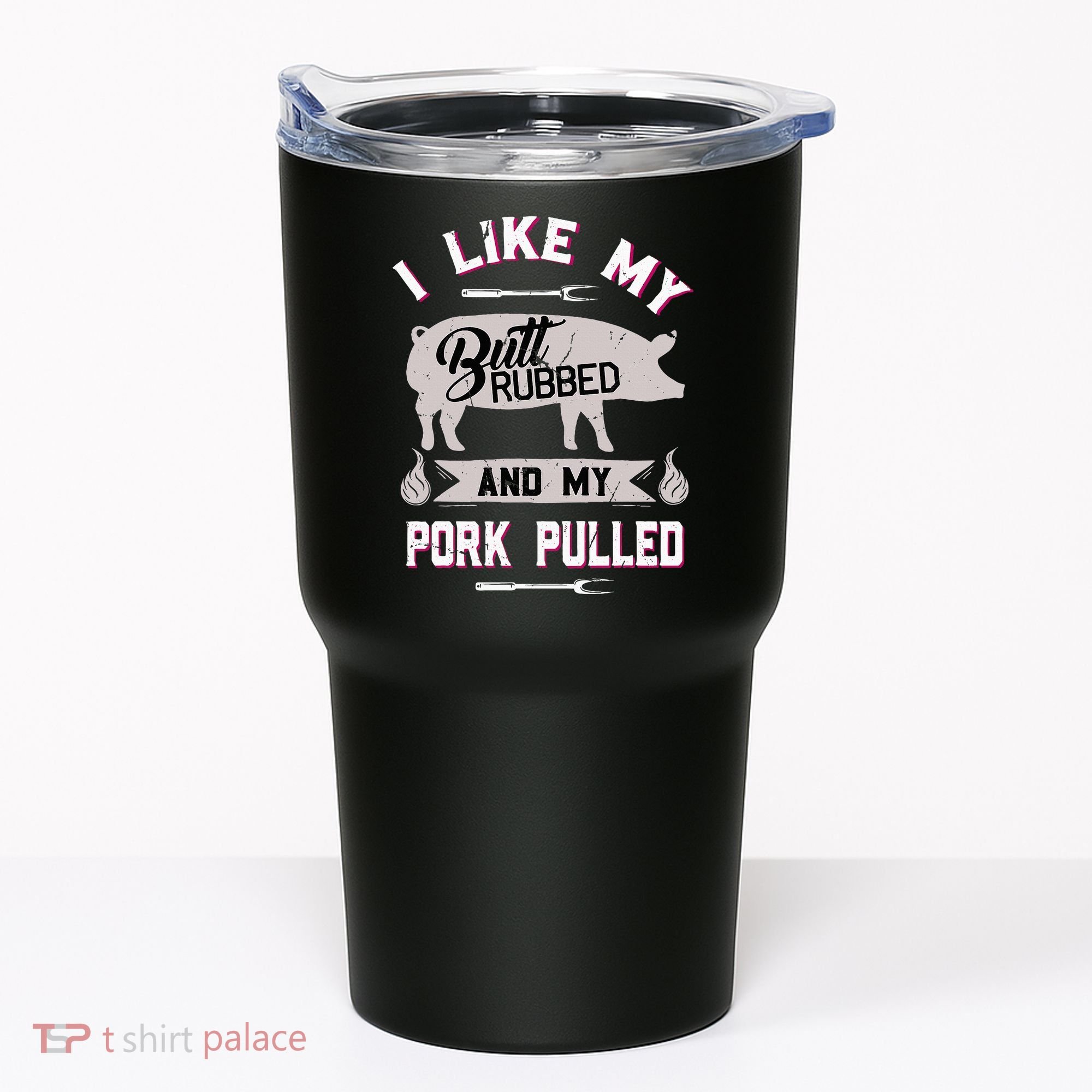 Funny Bbq Grilling Quote Pig Pulled Pork Tumbler