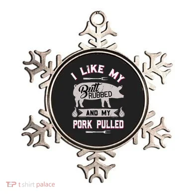 Funny Bbq Grilling Quote Pig Pulled Pork Ornament