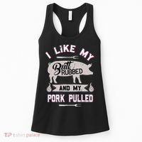 Funny Bbq Grilling Quote Pig Pulled Pork Women's Tank Top thumb 0