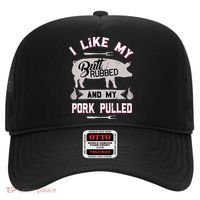Funny Bbq Grilling Quote Pig Pulled Pork Hat thumb 0