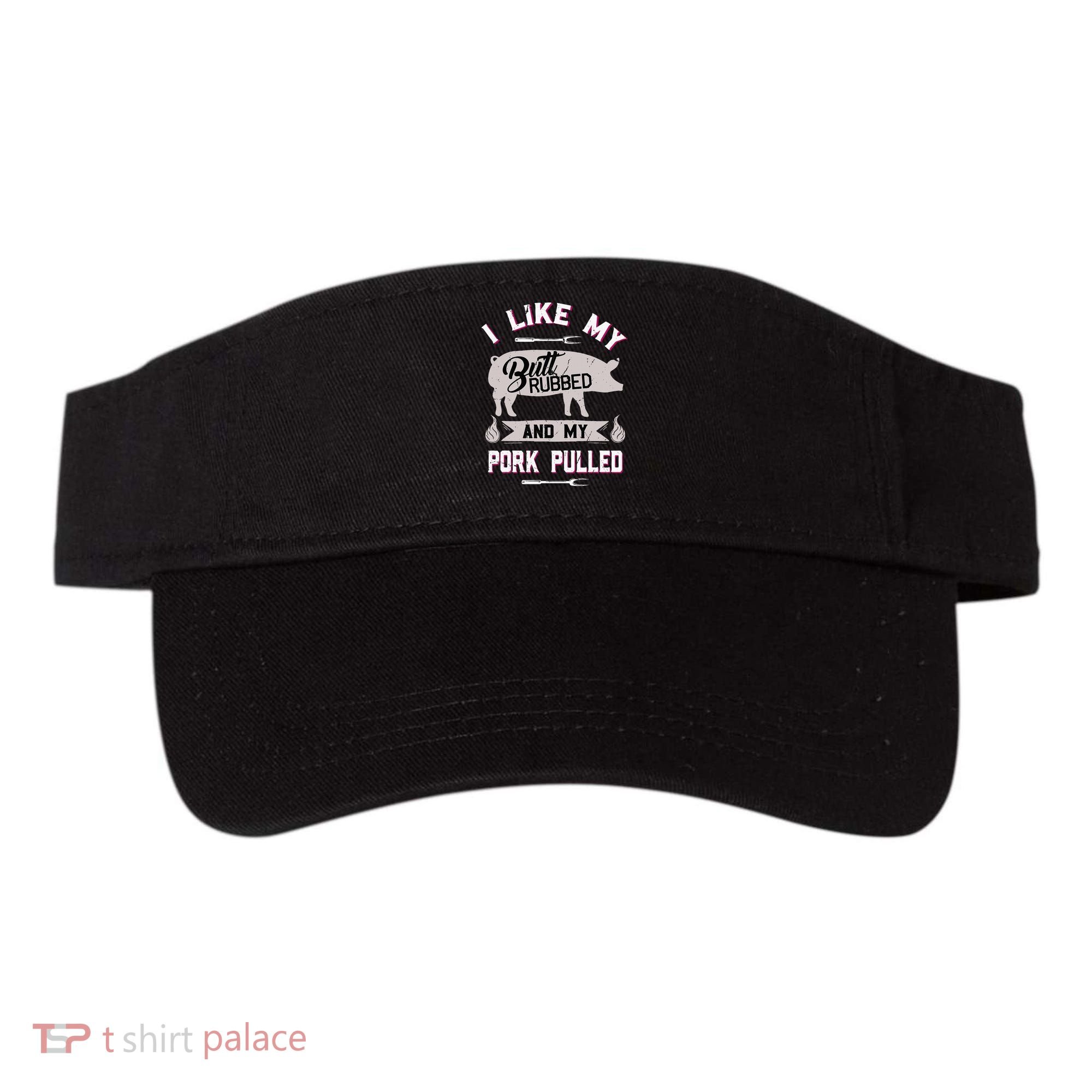 Funny Bbq Grilling Quote Pig Pulled Pork Visor