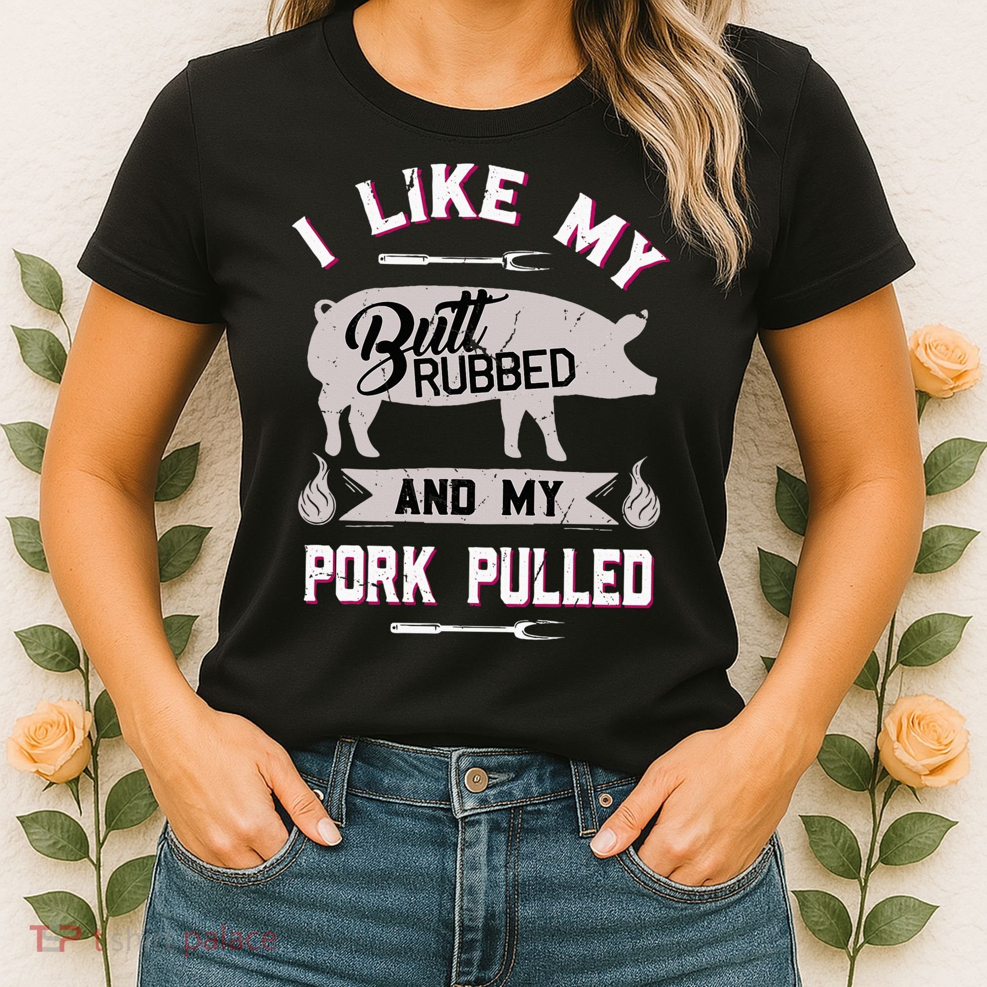 Funny Bbq Grilling Quote Pig Pulled Pork Women's T-Shirt