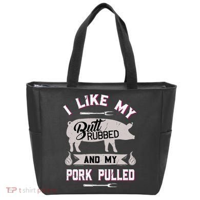 Funny Bbq Grilling Quote Pig Pulled Pork Tote Bag