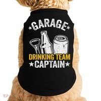 Funny Beer Garage Drinker Garage Drinking Team Captain Doggie Tank thumb 0