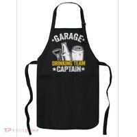 Funny Beer Garage Drinker Garage Drinking Team Captain Apron thumb 0