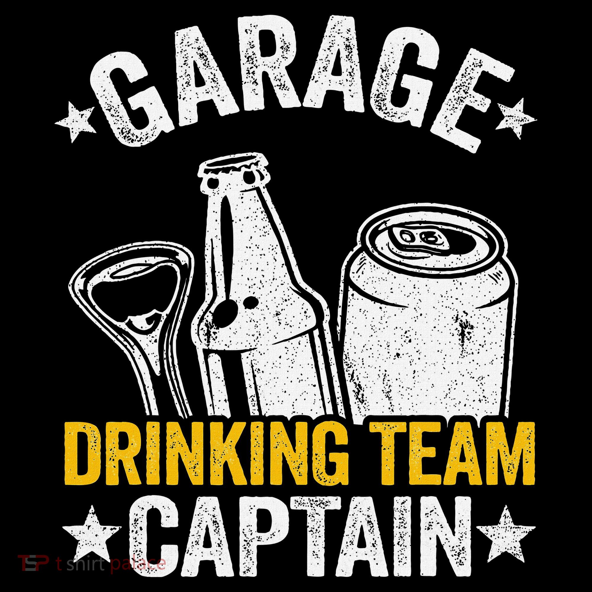 Funny Beer Garage Drinker Garage Drinking Team Captain Women's T-Shirt