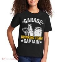 Funny Beer Garage Drinker Garage Drinking Team Captain Kids T-Shirt thumb 2