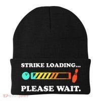 Funny Bowling Gift Strike Loading Please Wait Gift Beanie thumb 0