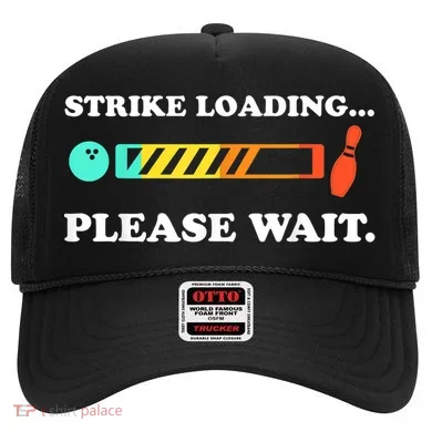Funny Bowling Gift Strike Loading Please Wait Gift Hat