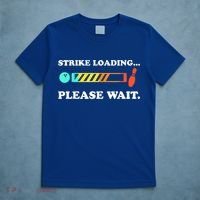 Funny Bowling Gift Strike Loading Please Wait Gift T-Shirt thumb 5