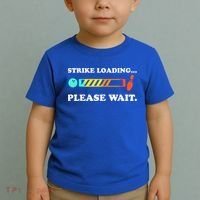 Funny Bowling Gift Strike Loading Please Wait Gift Toddler T-Shirt thumb 2