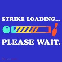 Funny Bowling Gift Strike Loading Please Wait Gift Tote Bag thumb 4
