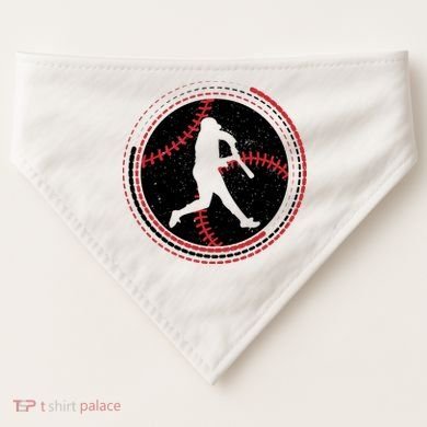 Funny Baseball Gift For Baseball Team Sport Team USA-Made Doggie Bandana