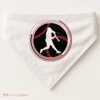 Funny Baseball Gift For Baseball Team Sport Team USA-Made Doggie Bandana thumb 0