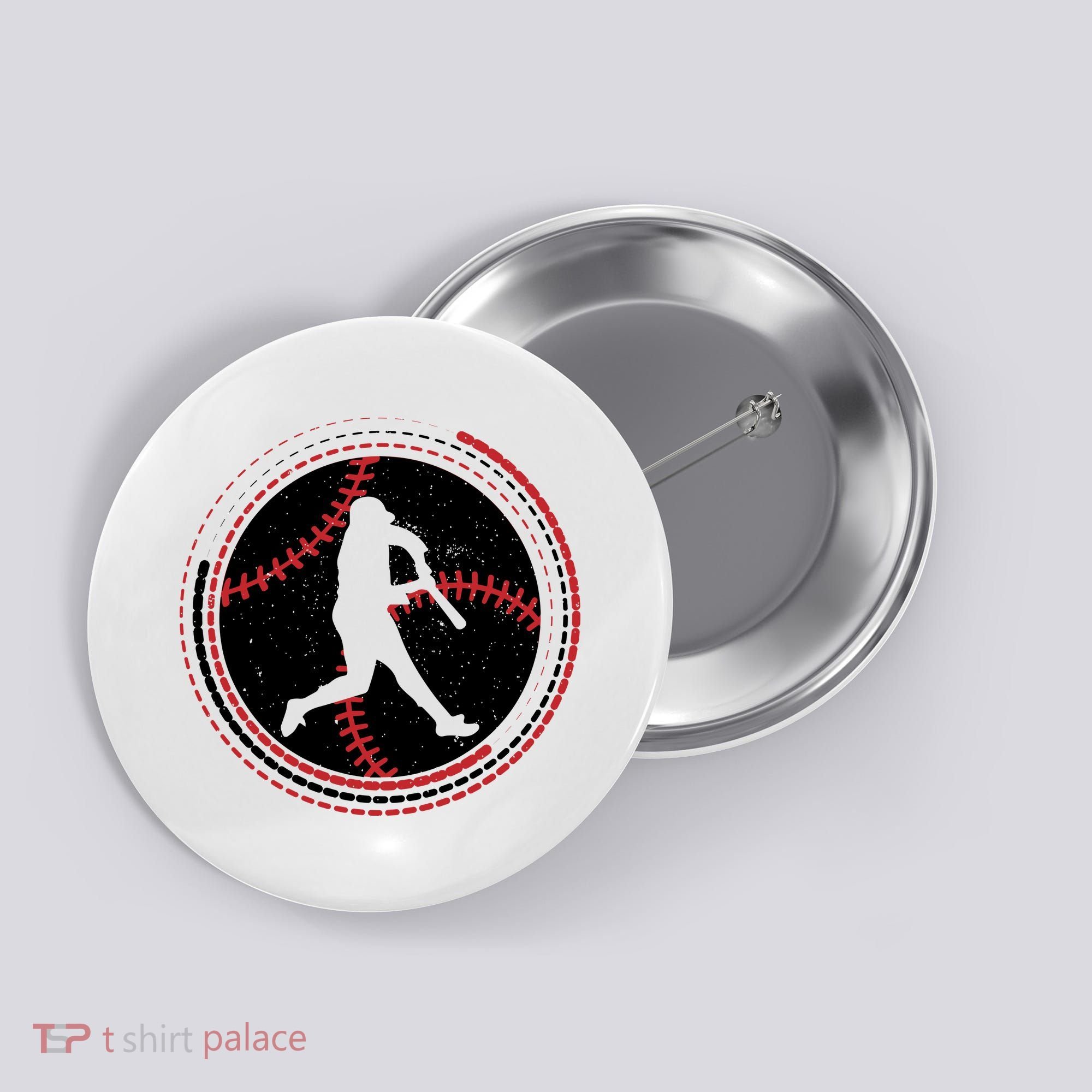 Funny Baseball Gift For Baseball Team Sport Team Button