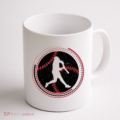 Funny Baseball Gift For Baseball Team Sport Team Coffee Mug back