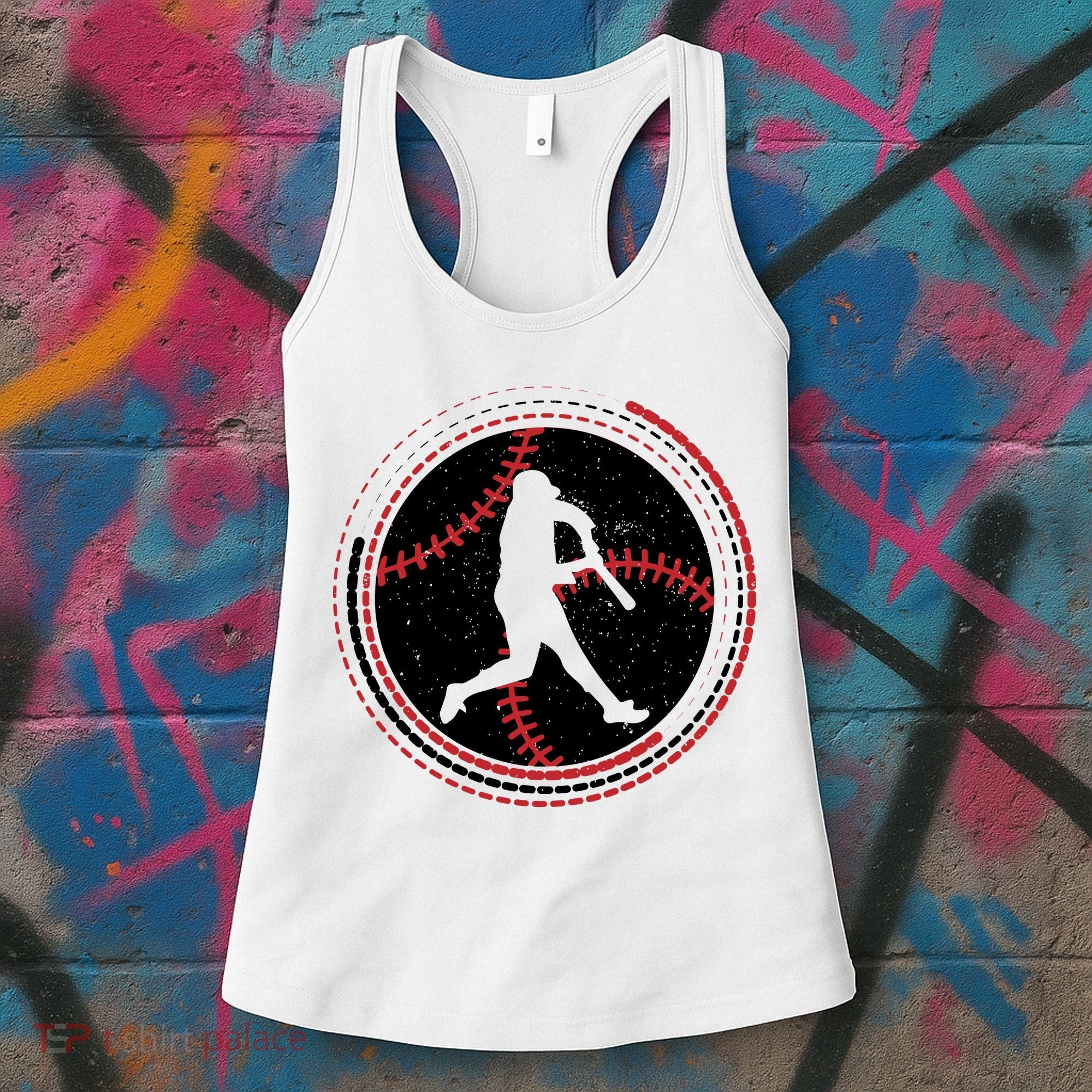 Funny Baseball Gift For Baseball Team Sport Team Women's Tank Top