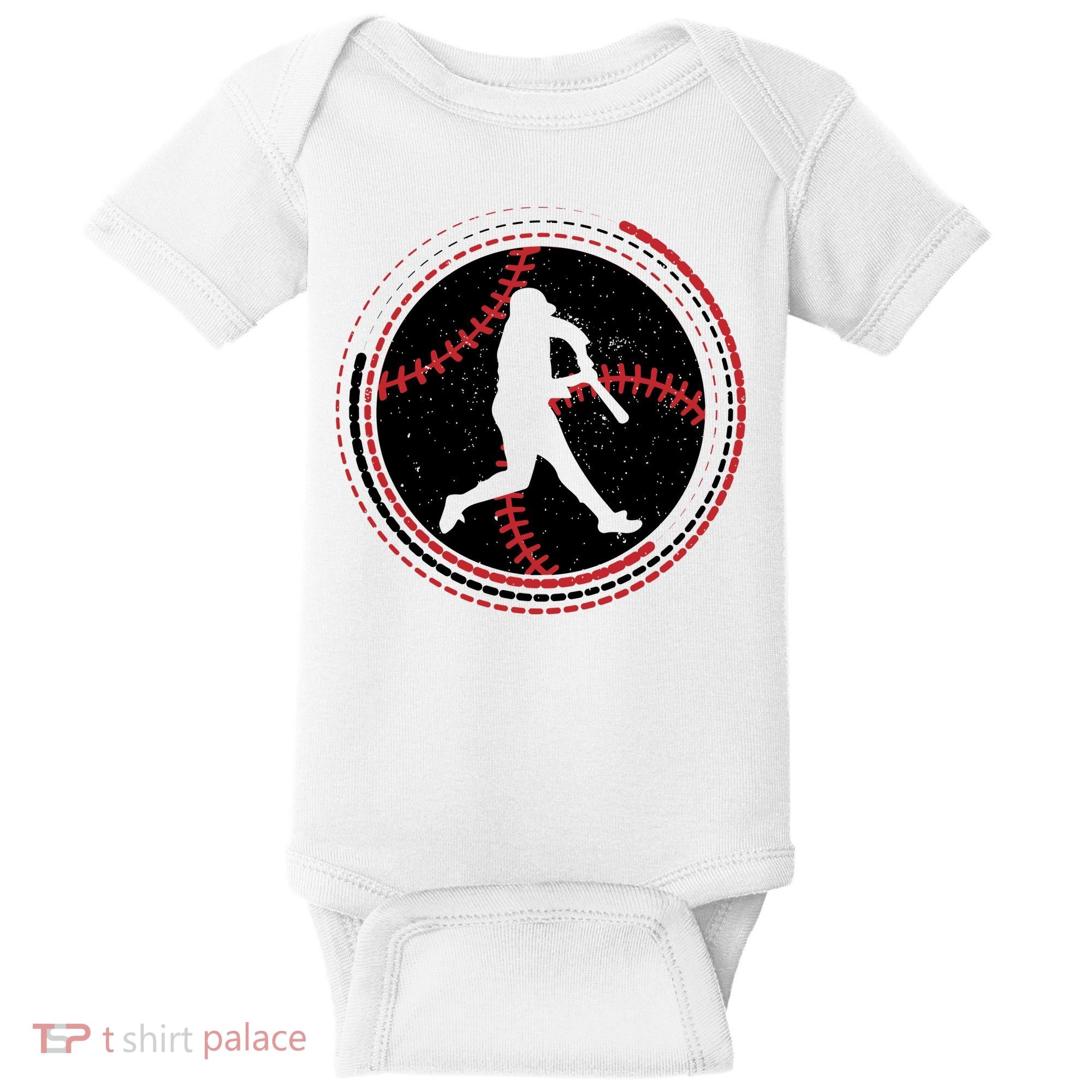 Funny Baseball Gift For Baseball Team Sport Team Baby Bodysuit