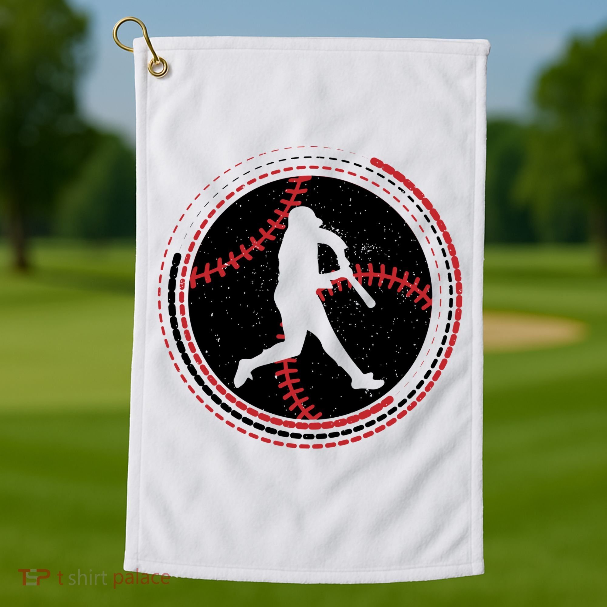 Funny Baseball Gift For Baseball Team Sport Team Golf Towel
