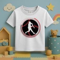 Funny Baseball Gift For Baseball Team Sport Team Toddler T-Shirt thumb 3