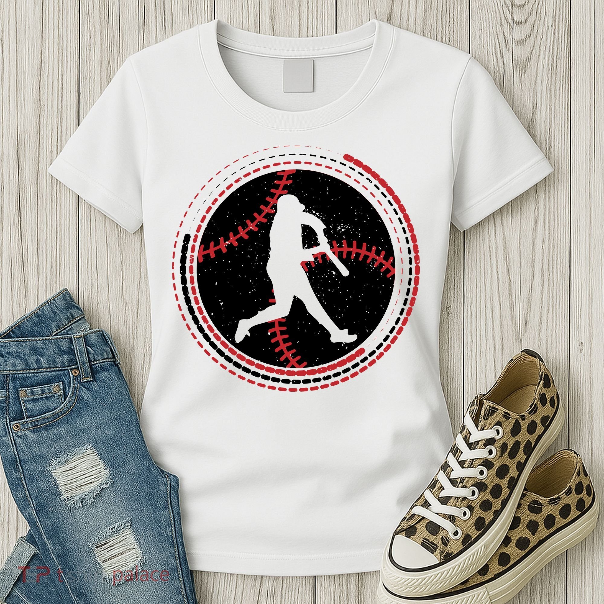 Funny Baseball Gift For Baseball Team Sport Team Women's T-Shirt