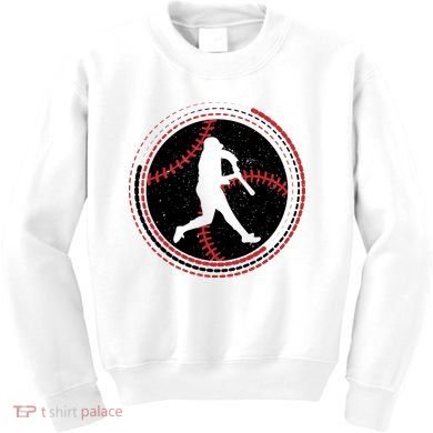 Funny Baseball Gift For Baseball Team Sport Team Kids Sweatshirt
