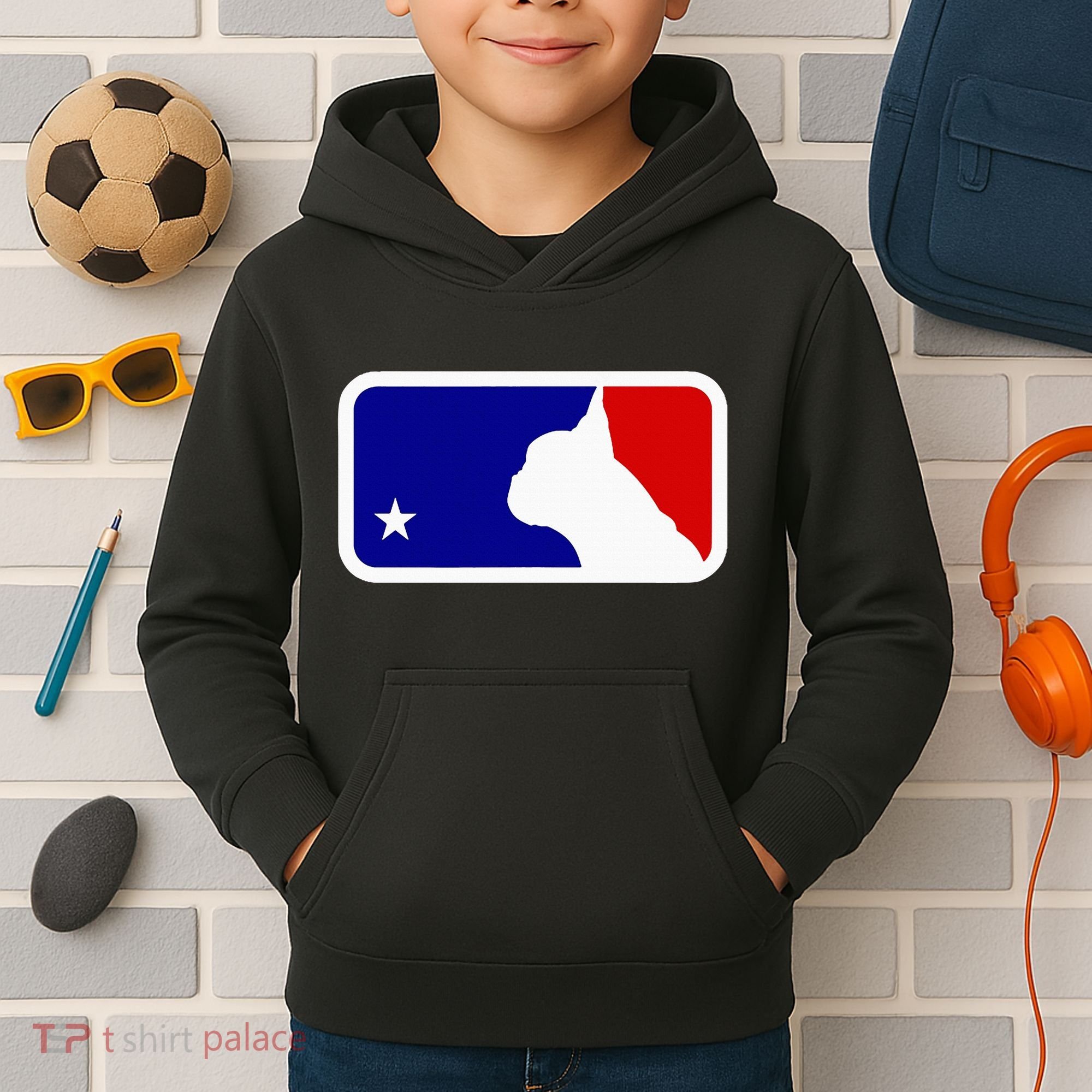 French Bulldog Gift Kids Hoodie