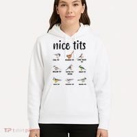 Funny Bird Gift Nice Tits Ornithology Hoodie thumb 5