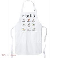 Funny Bird Gift Nice Tits Ornithology Apron thumb 0