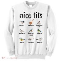 Funny Bird Gift Nice Tits Ornithology Sweatshirt thumb 0
