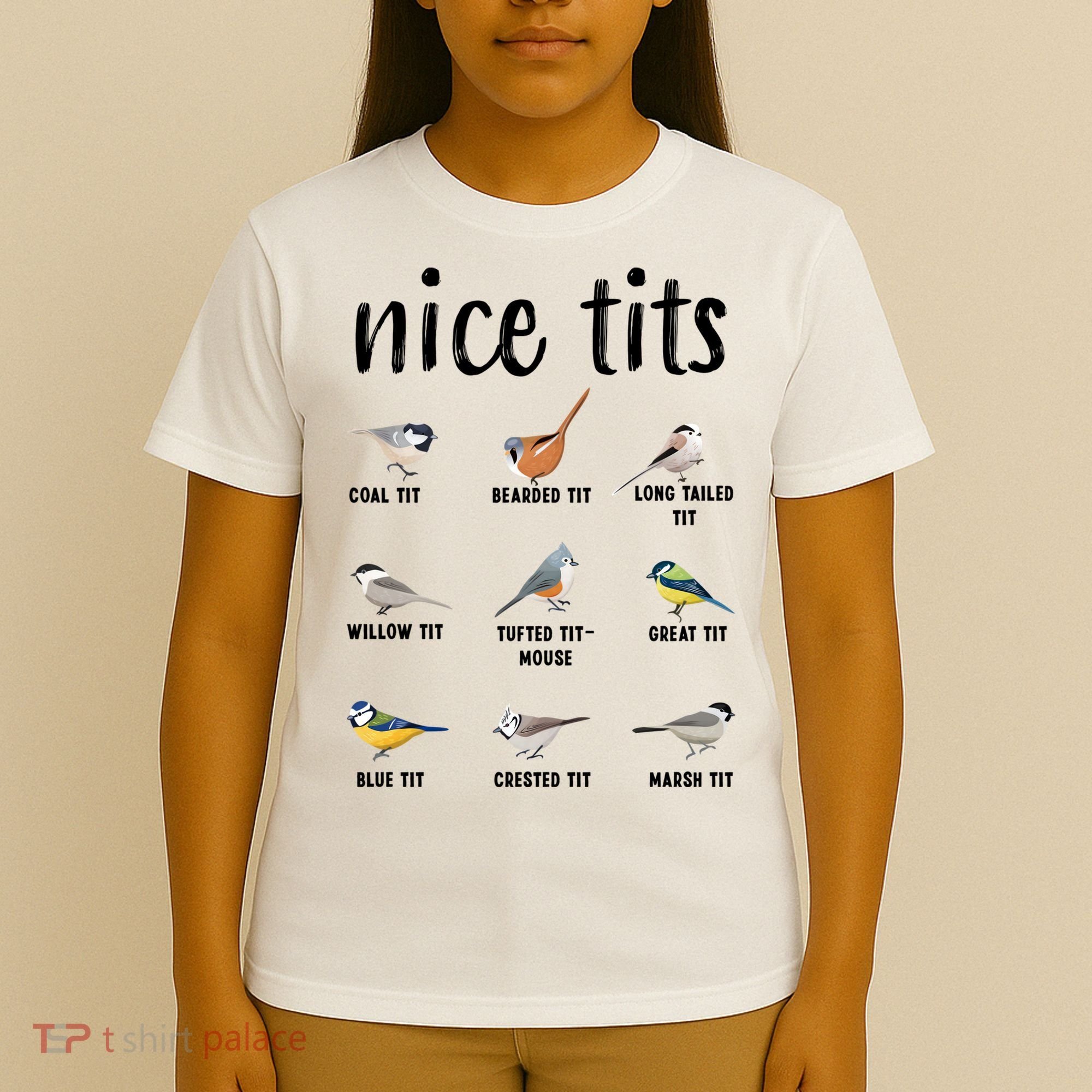 Funny Bird Gift Nice Tits Ornithology T-Shirt