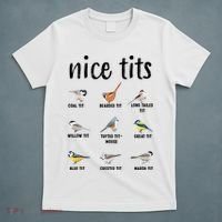 Funny Bird Gift Nice Tits Ornithology T-Shirt thumb 5