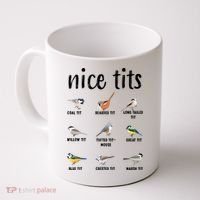 Funny Bird Gift Nice Tits Ornithology Coffee Mug thumb 0