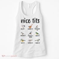 Funny Bird Gift Nice Tits Ornithology Women's Tank Top thumb 0