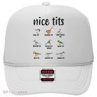 Funny Bird Gift Nice Tits Ornithology Hat thumb 0
