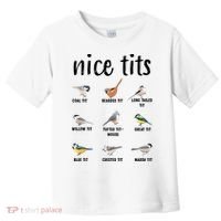 Funny Bird Gift Nice Tits Ornithology Toddler T-Shirt thumb 0