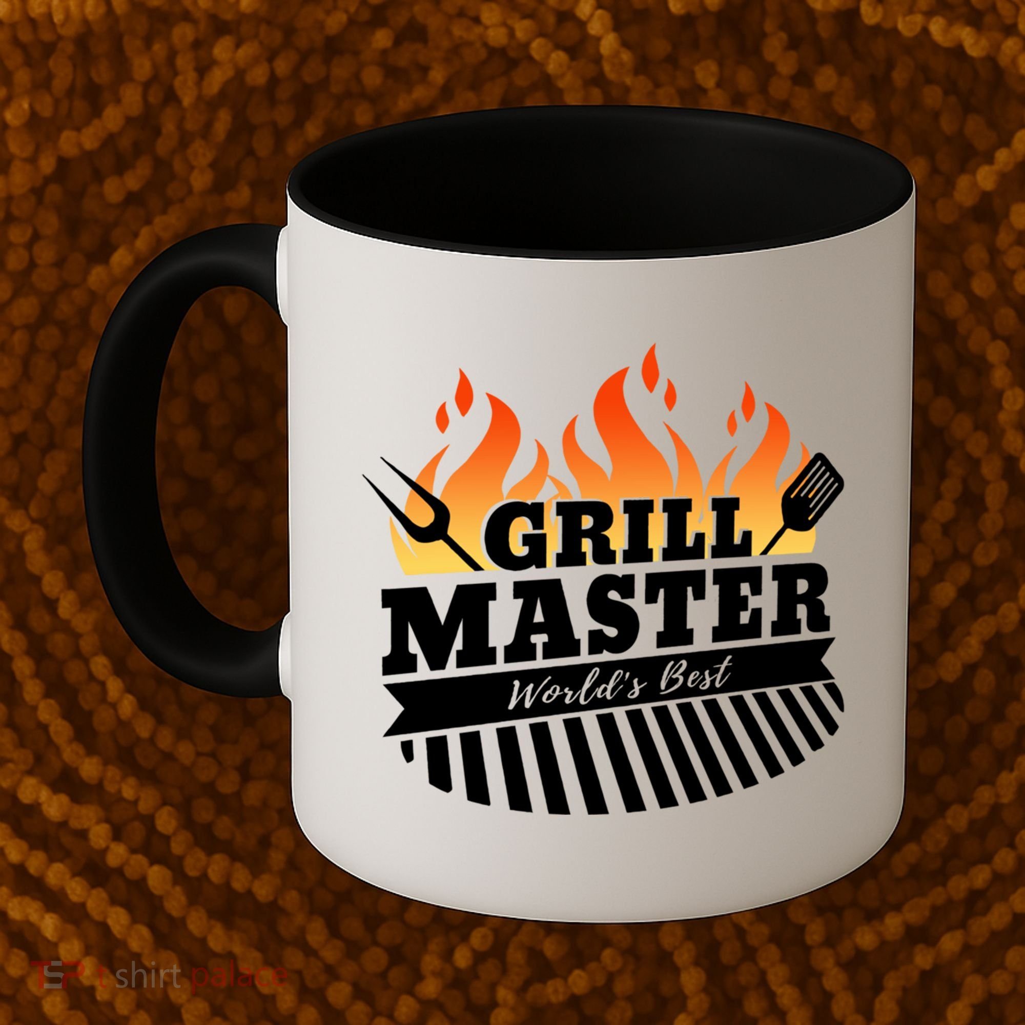 Funny Bbq Grill Master Worlds Best Grillfather Grillers Cute Gift Coffee Mug