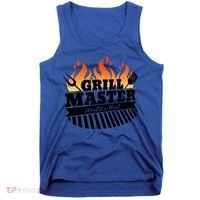 Funny Bbq Grill Master Worlds Best Grillfather Grillers Cute Gift Tank Top thumb 0