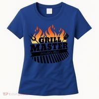 Funny Bbq Grill Master Worlds Best Grillfather Grillers Cute Gift Women's T-Shirt thumb 0