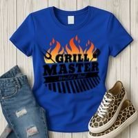 Funny Bbq Grill Master Worlds Best Grillfather Grillers Cute Gift Women's T-Shirt thumb 3