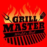 Funny Bbq Grill Master Worlds Best Grillfather Grillers Cute Gift Santa Hat thumb 1