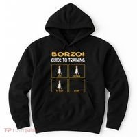 Funny Borzoi Guide To Training Dog Obedience Hoodie thumb 0
