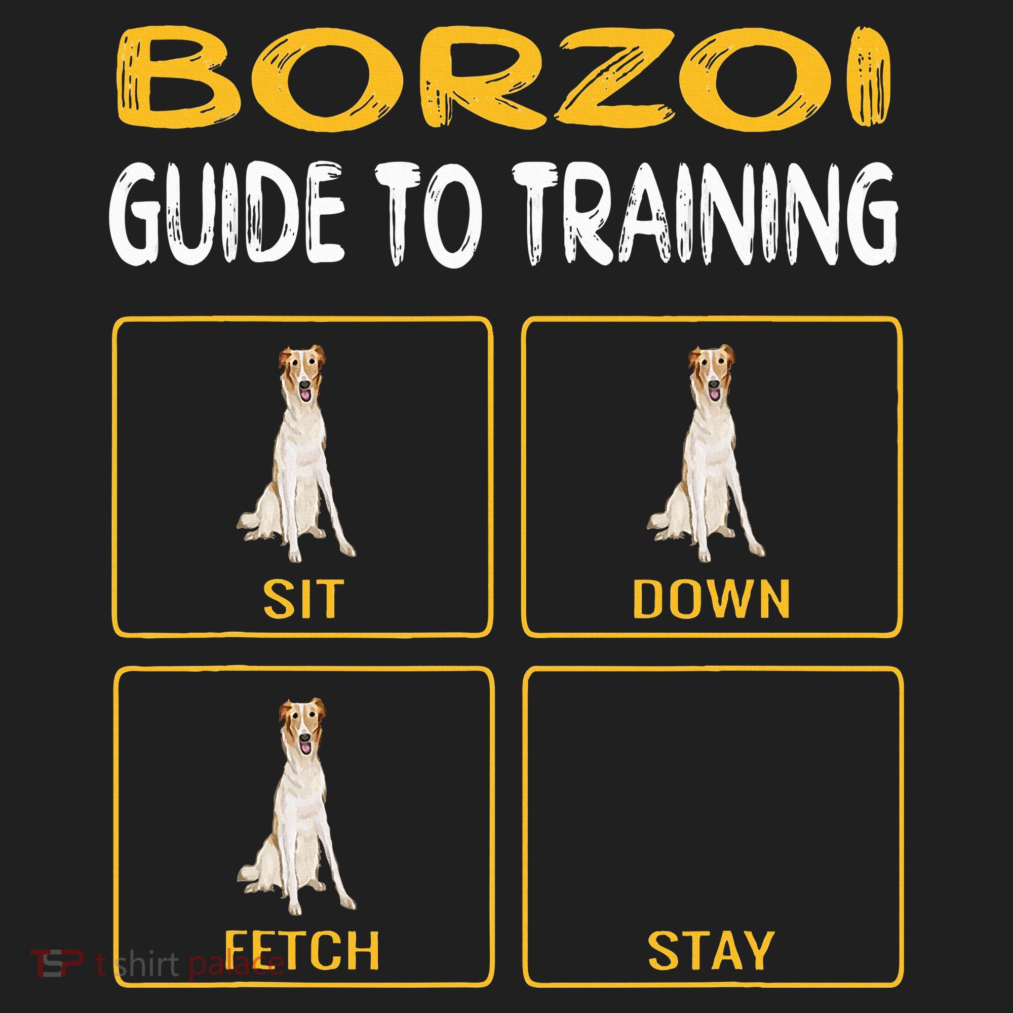 Funny Borzoi Guide To Training Dog Obedience Tumbler